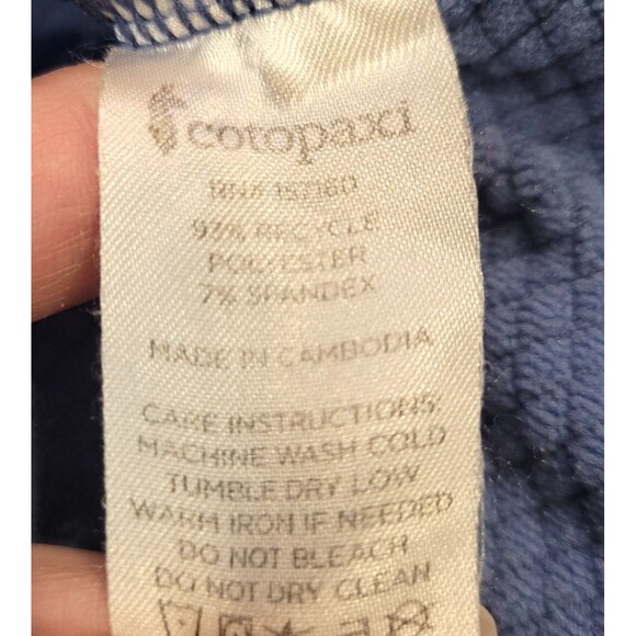 Cotopaxi Womens Bandera Crew Neck Sweatshirt Small Colorblock Outdoor Sports - Picture 4 of 9